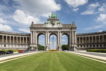 Selbstklebende Fototapete Brüssel Triumphbogen von Brüssel