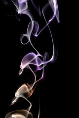 Purple smoke