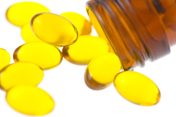 capsules d'huile de poisson