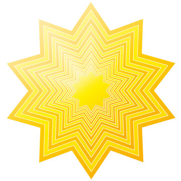 Goldenen Stern - Weihnachten, x-mas, xmas