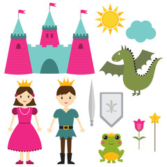 Princess and prince set