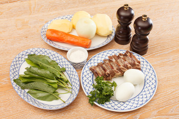 Fresh ingredients
