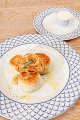 Vegetarian potato cutlets