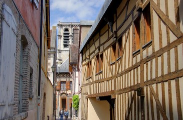 Fototapeta na wymiar Ville de Troyes 
