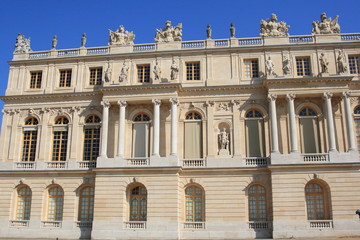 Fototapeta na wymiar Versailles palace, UNESCO world heritage site in France
