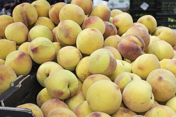 Ripe peaches