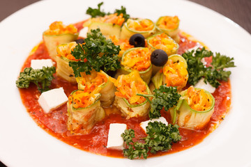 zucchini rolls