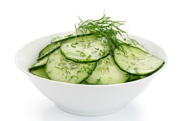 Gurkensalat mit Dill