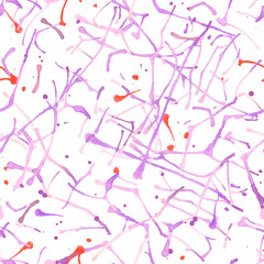 Spray paint watercolor seamless pattern.Copy square to the side