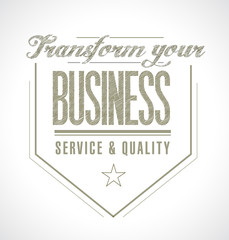 transform your business seal message.