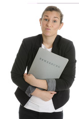 Bewerberin ist unsicher