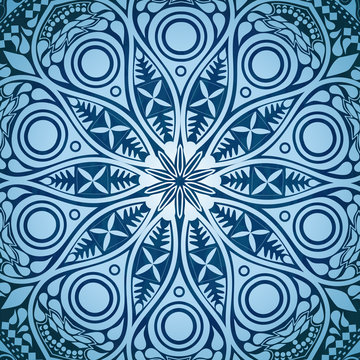 ornamental lace pattern, circle background with many details, lo