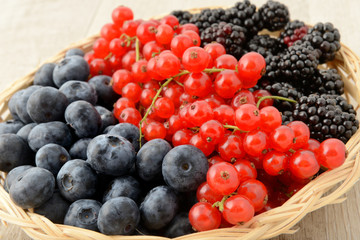 Frutti di bosco assortiti