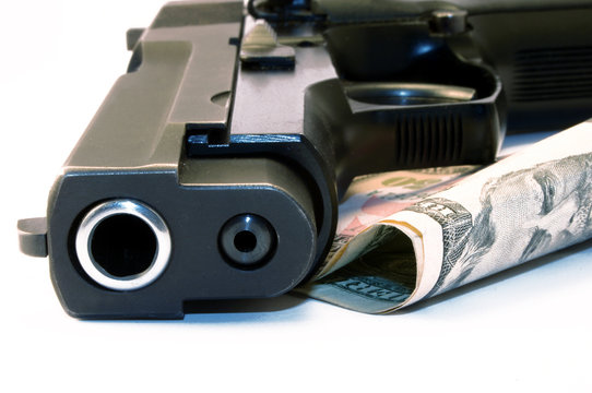 Gun, dollars and bullets