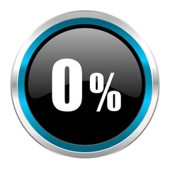 0 percent icon