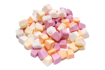 viele bunte marshmallow