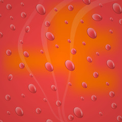 Background with water drops