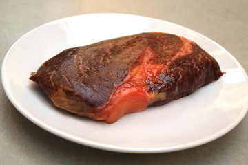raw beef, meat