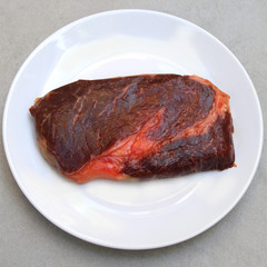 raw beef, meat