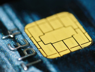 microchip on credit card