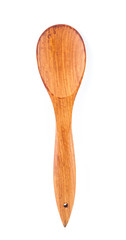 Wooden Spoon Isolated on a white background