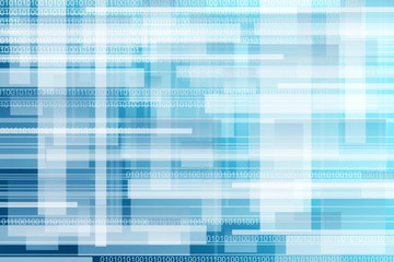 abstract blue background ,binary