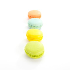 Tasty colorful macaroon