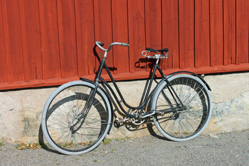 Fototapeta na wymiar Vintage Scandinavian Bicycle