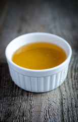 Bowl with honey