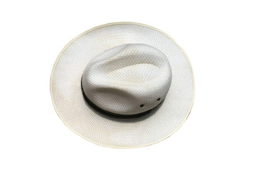 White men hat