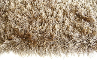 White space and brown carpet background