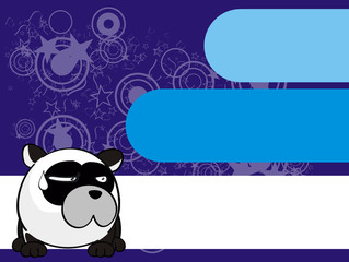 polar teddy bear ball cartoon background3