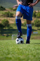 Obraz premium Soccer player