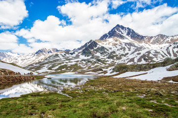 Fototapeta premium Passo Gavia