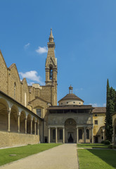 Fototapeta na wymiar Basilica di Santa Croce. Florence, Italy