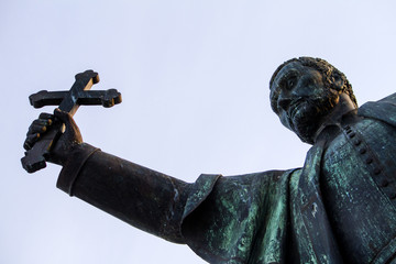 Saint Francisco Xavier statue