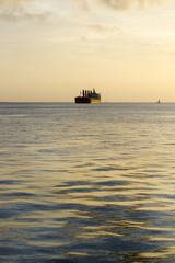 Obraz premium big cargo ship