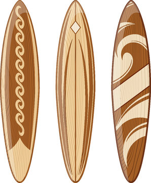 wooden surfboards designs