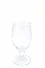 blank wine glass