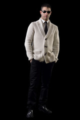 Obraz premium young man on a relaxed pose