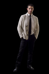 Obraz premium young man on a relaxed pose