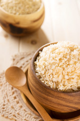 India cooked organic basmati brown rice ready to eat