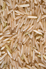 organic basmati brown rice.