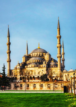 Sultan Ahmed Mosque (Blue Mosque) in Istanbul