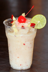 red apple smoothie take home