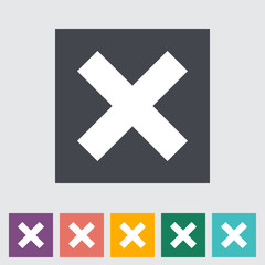 Obraz premium Delete button