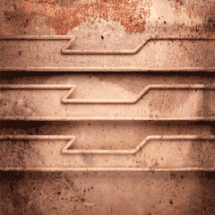 Old metal background