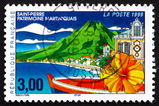 Postage stamp France 1999 Saint Pierre, Martinique