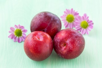Summer plums