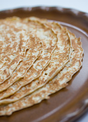plain pancakes